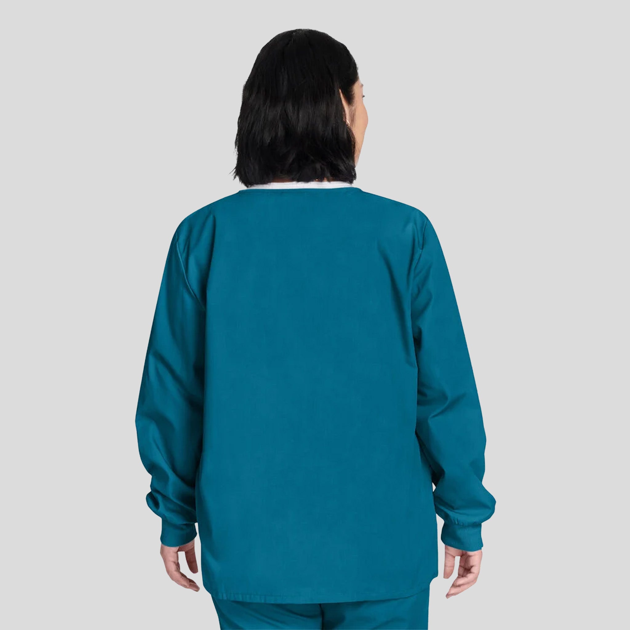 Women's Snap Front Jacket | Caribbean