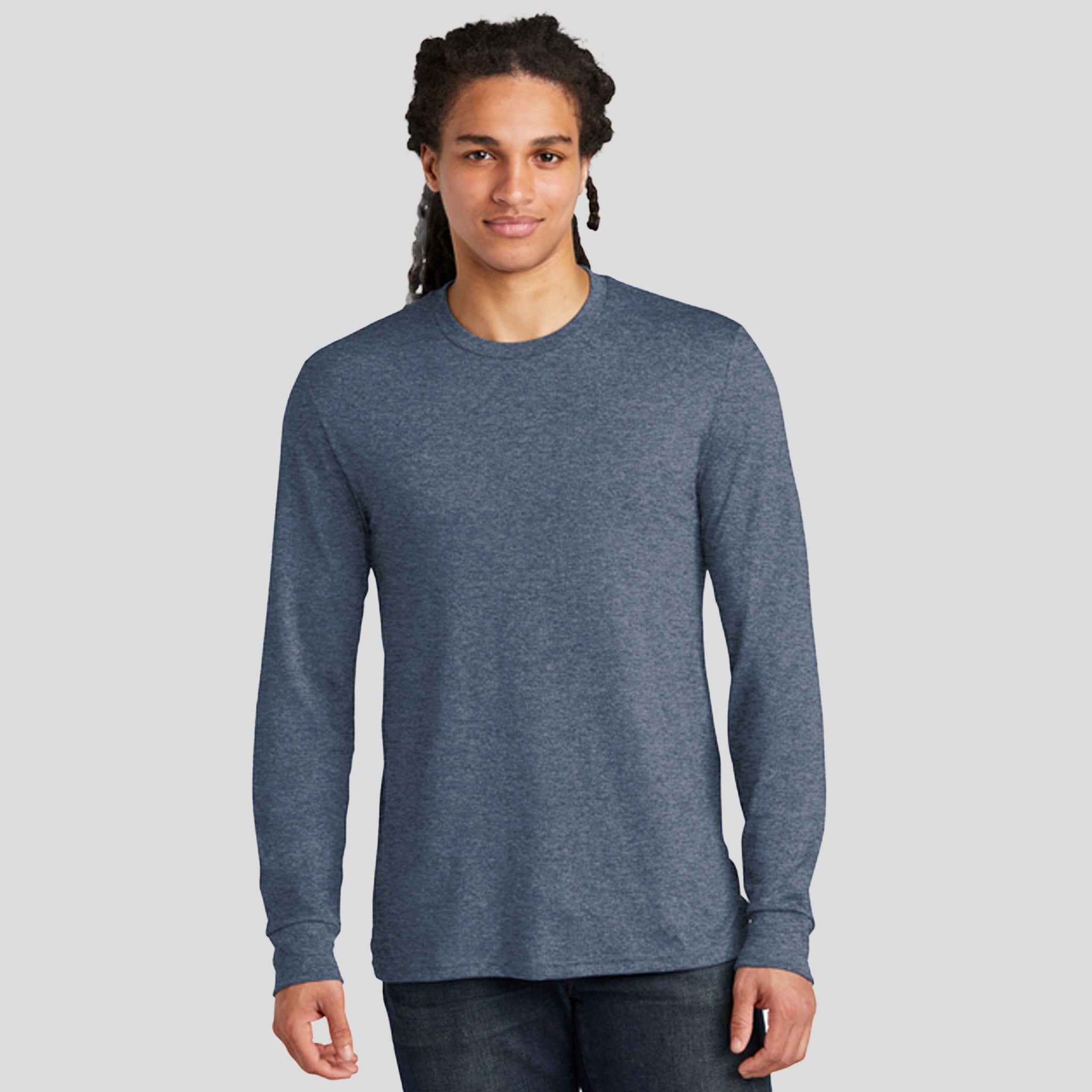 Perfect Triยฎ Long Sleeve Tee | Navy Frost