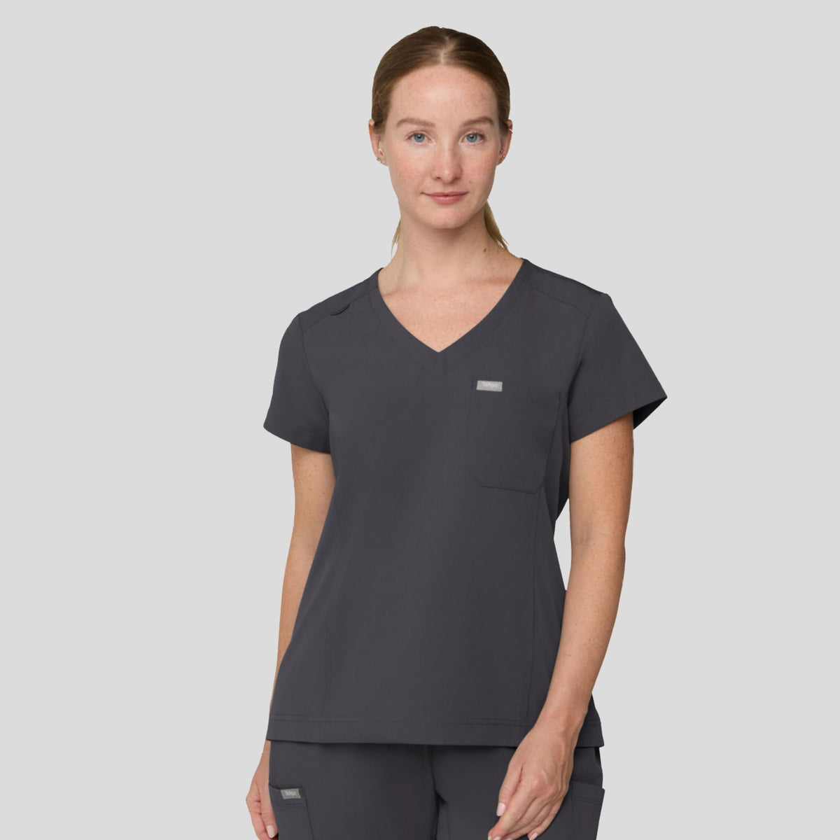 Tempo Women's 1 Pocket Top | Pewter