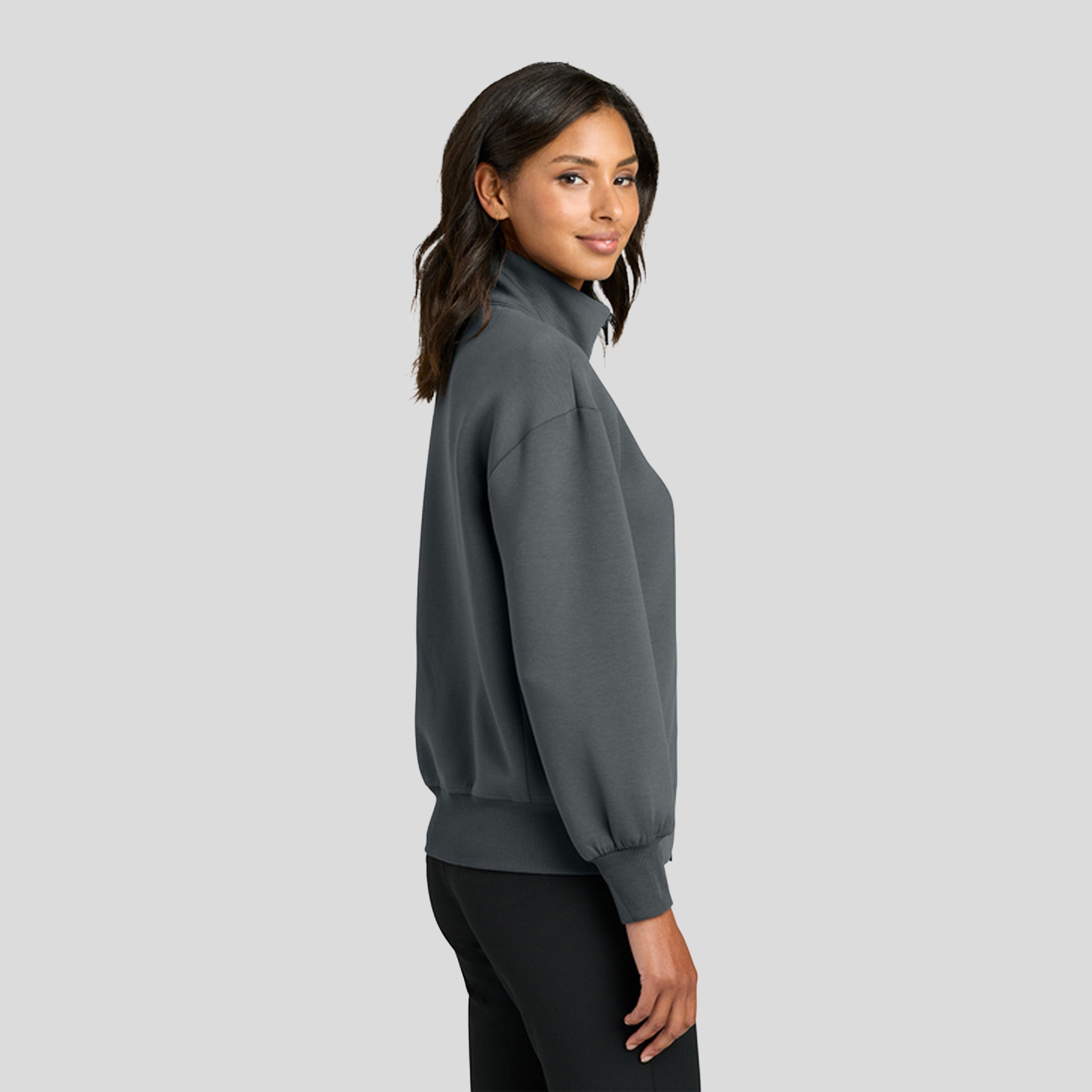 Women’s Soft Spacer Full-Zip | Storm Grey