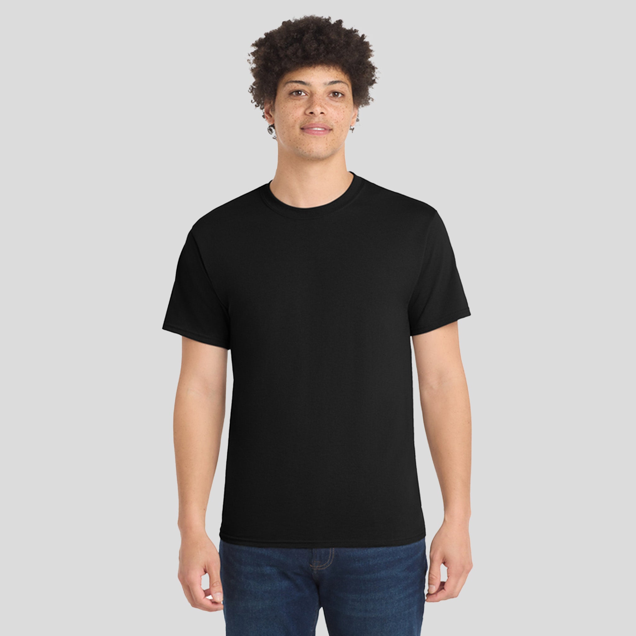 Tall Core Blend Tee | Jet Black