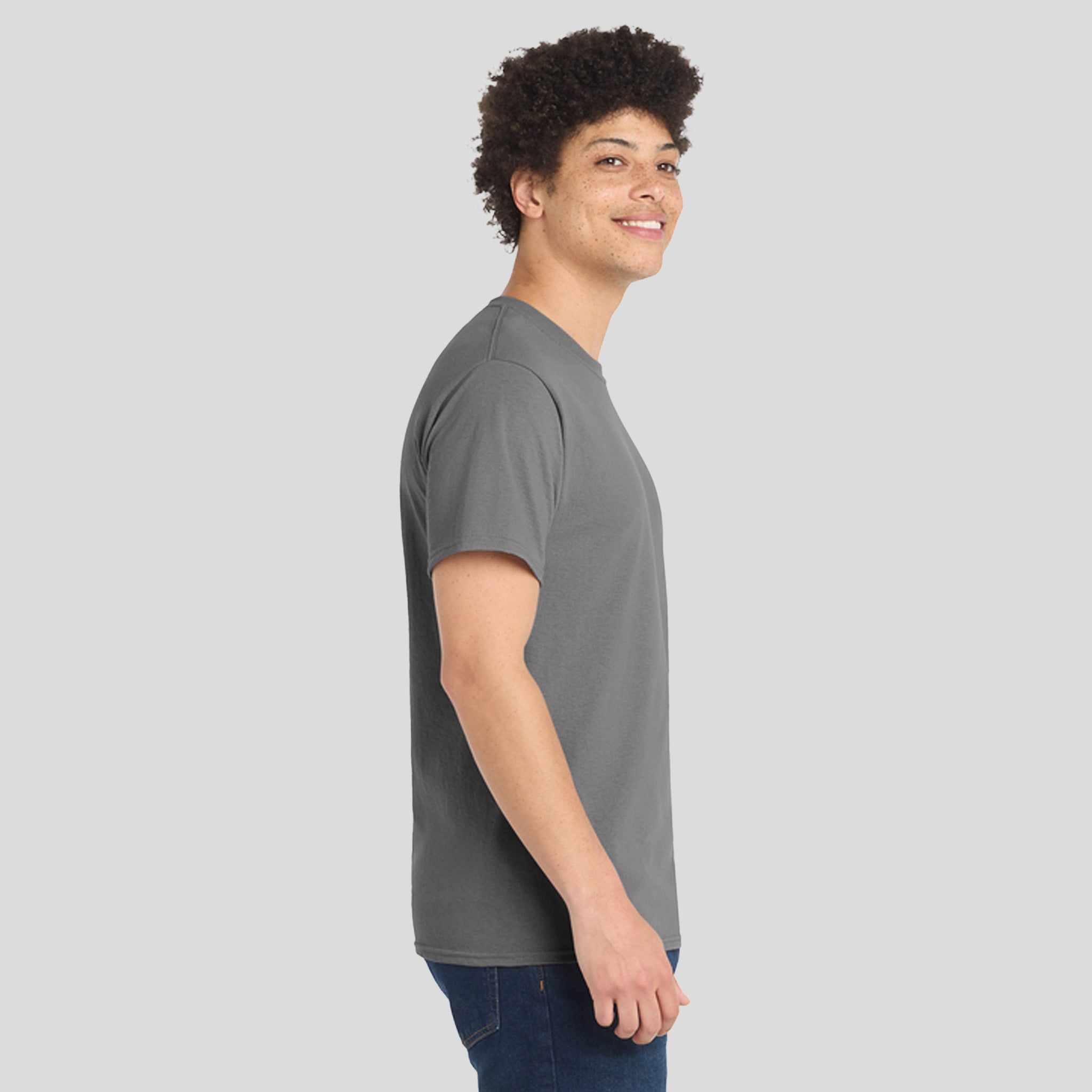 Tall Core Blend Tee | Medium Grey
