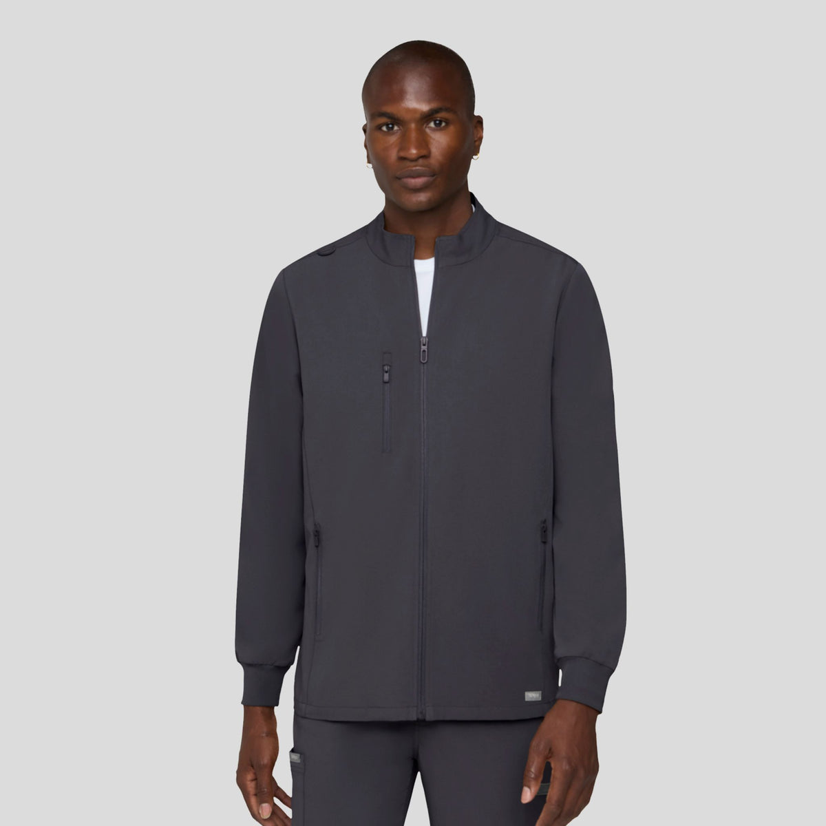 Tempo Men's Zip Jacket | Pewter